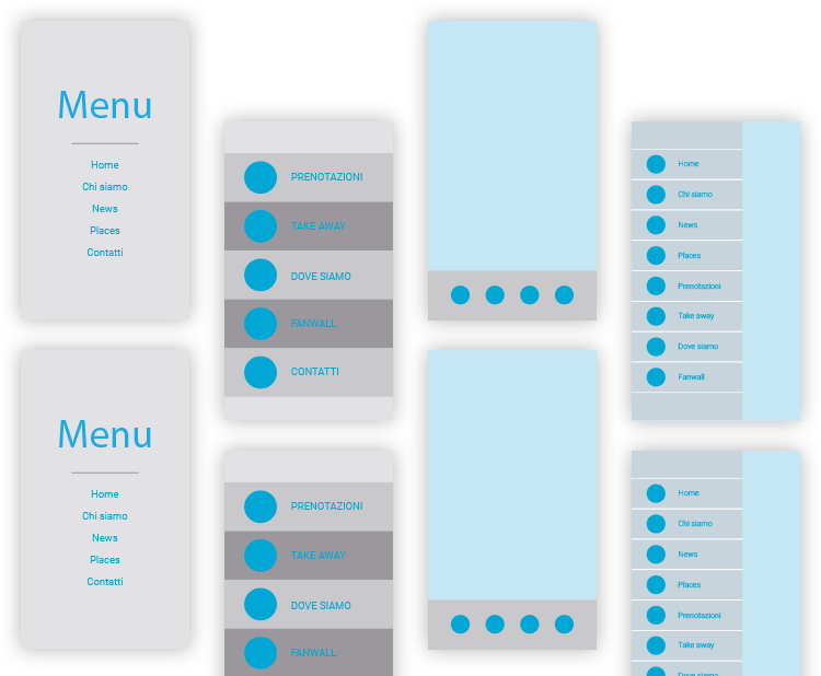 StarApp - Prodotto - Design - Layouts